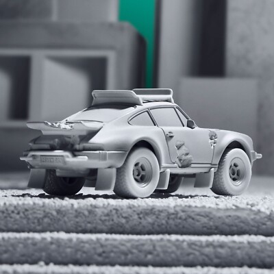 Hot Wheels x Daniel Arsham Eroded Porsche Safari 1986 911 Turbo