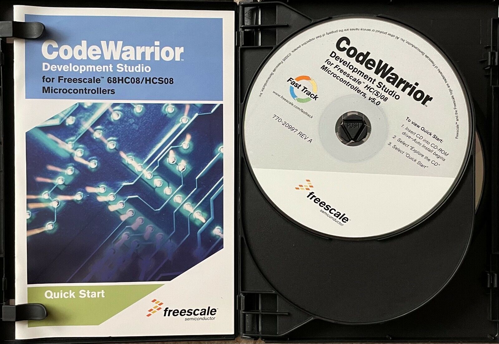 CodeWarrior Development Studio for HC(S)08 and HC(S)12 Special Edition