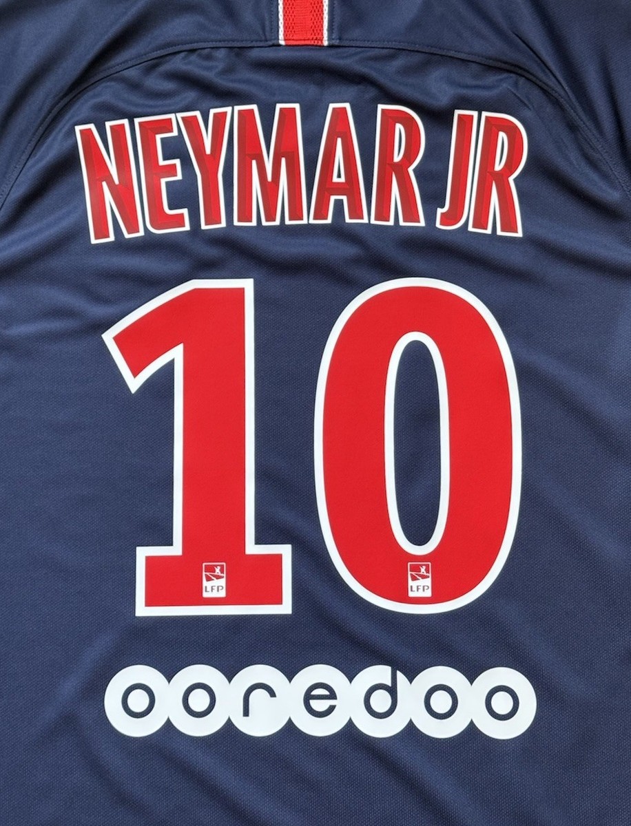 2018/19 PSG Home Jersey #11 Neymar Jr Small Nike Paris Saint