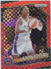 2025 Panini Prizm WNBA Red Power /75 NO. 64 Azura Stevens, Los Angeles Sparks