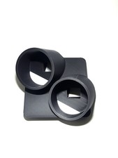 Double 52mm Ashtray Gauge Pod Mitsubishi Lanc...