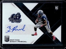 2017 Panini Elite Draft Picks Zach Pascal Auto Autograph RC Rookie #209