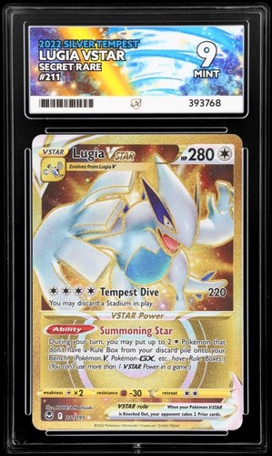 Lugia VSTAR graded ACE 9 for sale on eBay