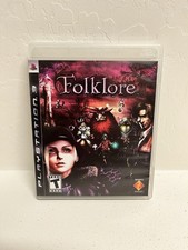 Folklore Sony PlayStation 3 PS3 2007 Clean Complete CIB Manual Reg Card Tested