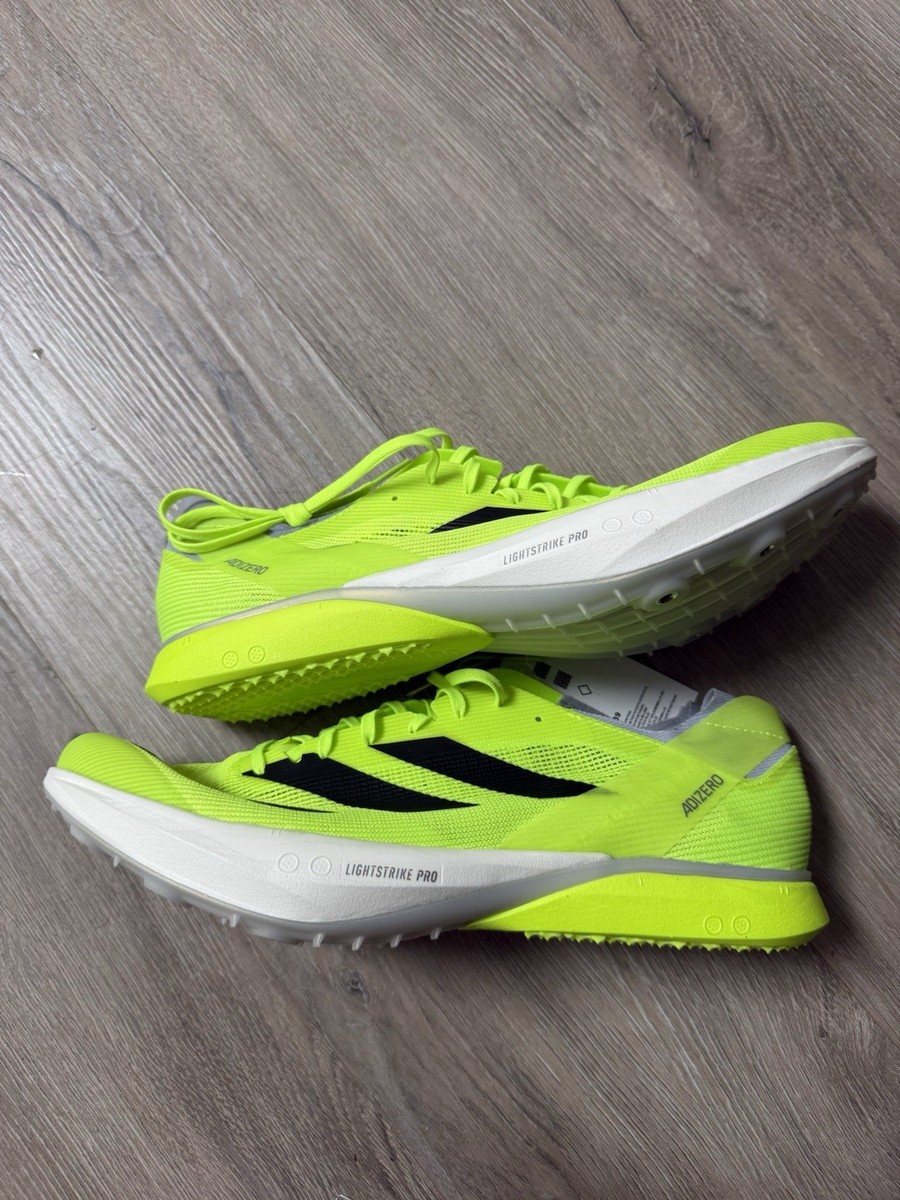 adidas Adizero Avanti Lightstrike Pro Track Running Spikes Yellow