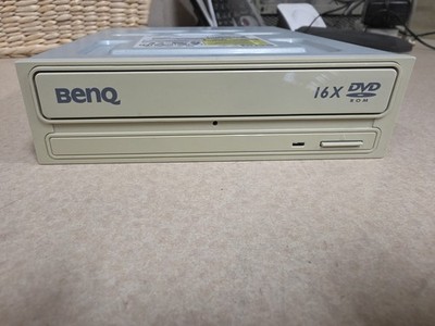 BenQ 1650V 16X DVD-ROM IDE ATAPI Optical Drive Beige Retro PC January 2005