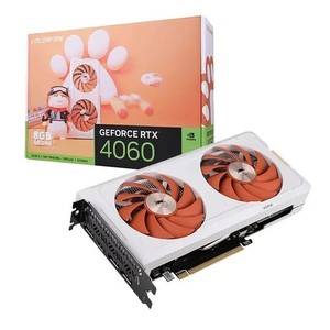 COLORFIRE GeForce RTX 4060 Poussière 8GB GDDR6 Carte graphique