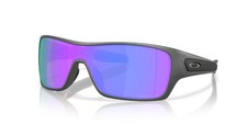 Oakley Turbine Rotor 0009307- Prizm violet polarized Lenses, Matte steel Frame