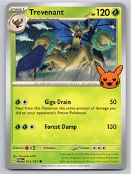 Trevenant 013/167 Trick or Trade BOOster 2024