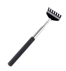 Extendable Back Scratcher Telescopic Itch Relief Massager Portable Stainless Ste