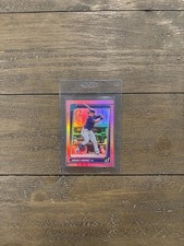Andres Gimenez 2021 Panini Donruss Baseball Pink Rated Rookie RC #53 New York