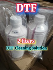 2 LITERS DTF Print Head Cleaner solution for all DTF Printers, USA Seller