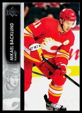 2021-22 Upper Deck Mikael Backlund #275 Calgary Flames