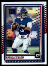 Russell Wilson 2025 Donruss Optic #50 Giants NFL READ FREE SHIPPING AutographDen
