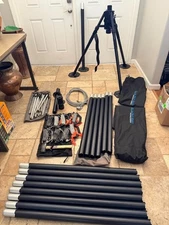 Military BlueSky Mast Antenna-Tripod -Ham Radio, Cellular, Wifi Tower 15M 46.5ft