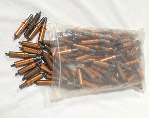 Lg Lot Plasma Cutter Torch Consumable Electrodes, tips copper Halfnium Wedgelock