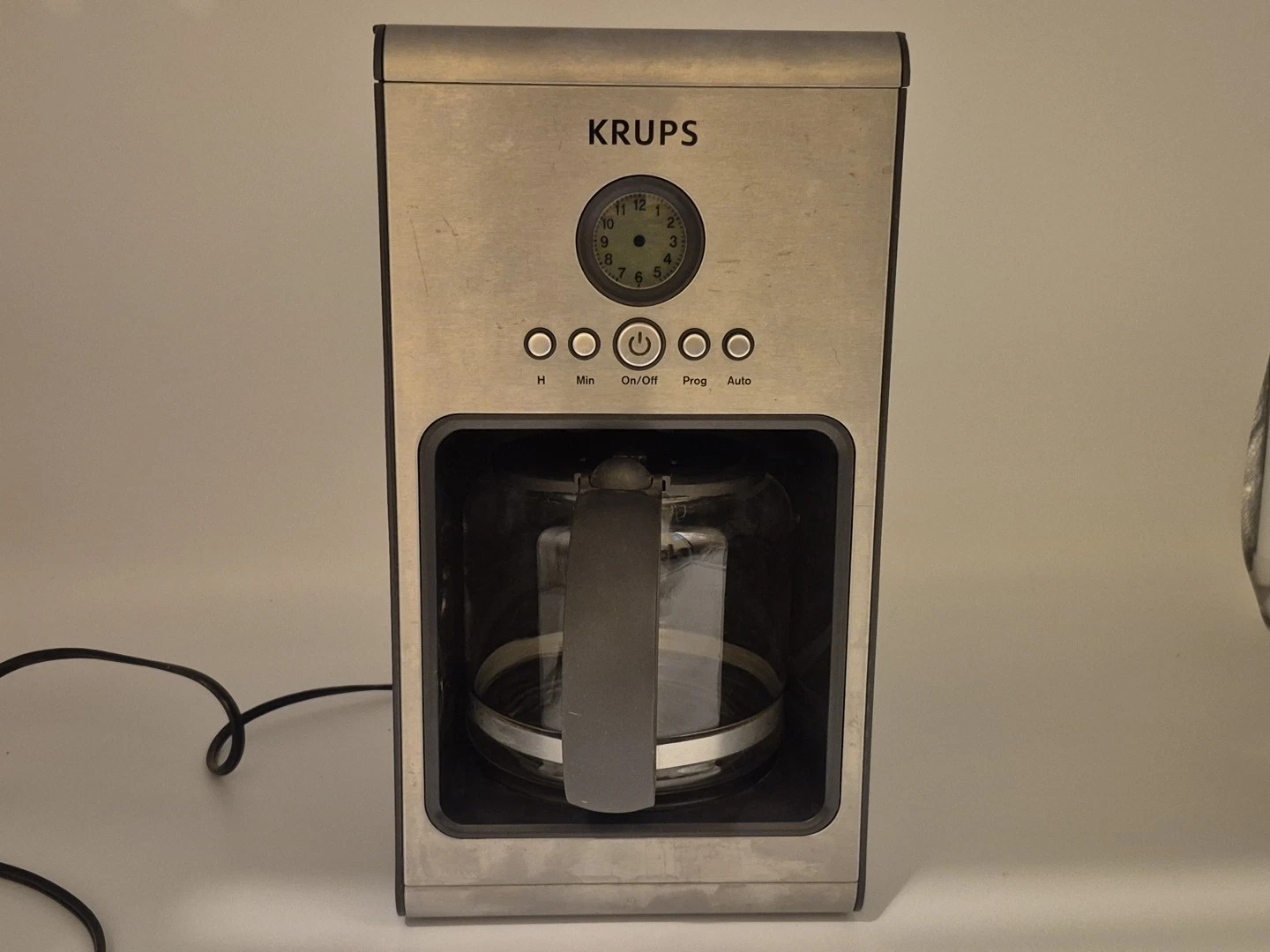 Krups KM1000 Prelude 10-Cup Programmable Coffee Maker Stainless Steel Tested