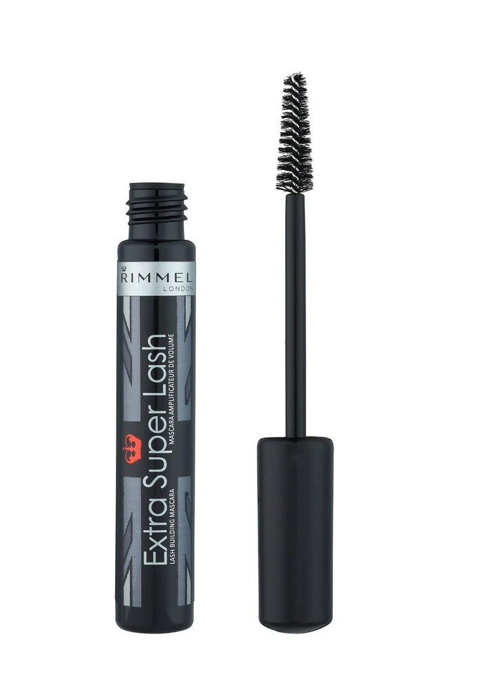 Rímel Rimmel Extra Super Lash Negro 0.27 Onzas (Pack de 1) Foto 2 de 2