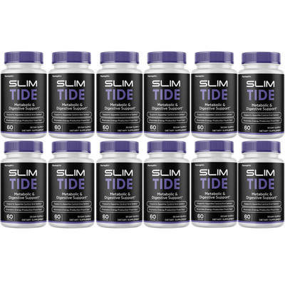 Slimtide Advanced Energy And Fitness Supplement Slim Tide (12 Bottles)