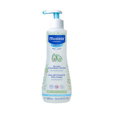 Mustela Baby Cleansing Water - No-Rinse Micellar Water - with Natural Avocado 