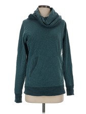 L.L.Bean Women Green Pullover Hoodie S