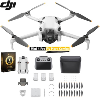 #ad #ad DJI Mini 4 Pro 4K HDR Drone Fly More Combo w RC 2 RemoteOpen Box 1 YR Warranty $1145.00