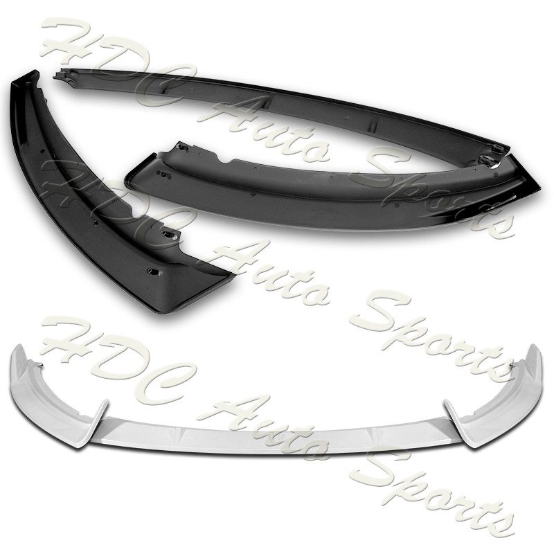 Fit Ford Focus ST 2012-2014 Front Bumper Both Side Lip Molding Trims*2 unpainted