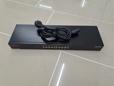 Longshine 16 Port Gigabit Switch Ethernet Switch Netzwerk Verteiler LCS-GS9116-A