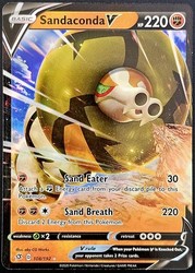 Sandaconda V 108/192 Rebel Clash Ultra Rare Holo