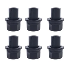 Pack Two-Piece 28mm Sleeve Wheel Lug Nuts Fit for Heavy Duty Semi Trucks with 6