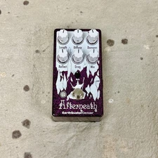 Used Earthquaker Afterneath Otherworldly Reverberation Pedal V3 Purple Sparkle
