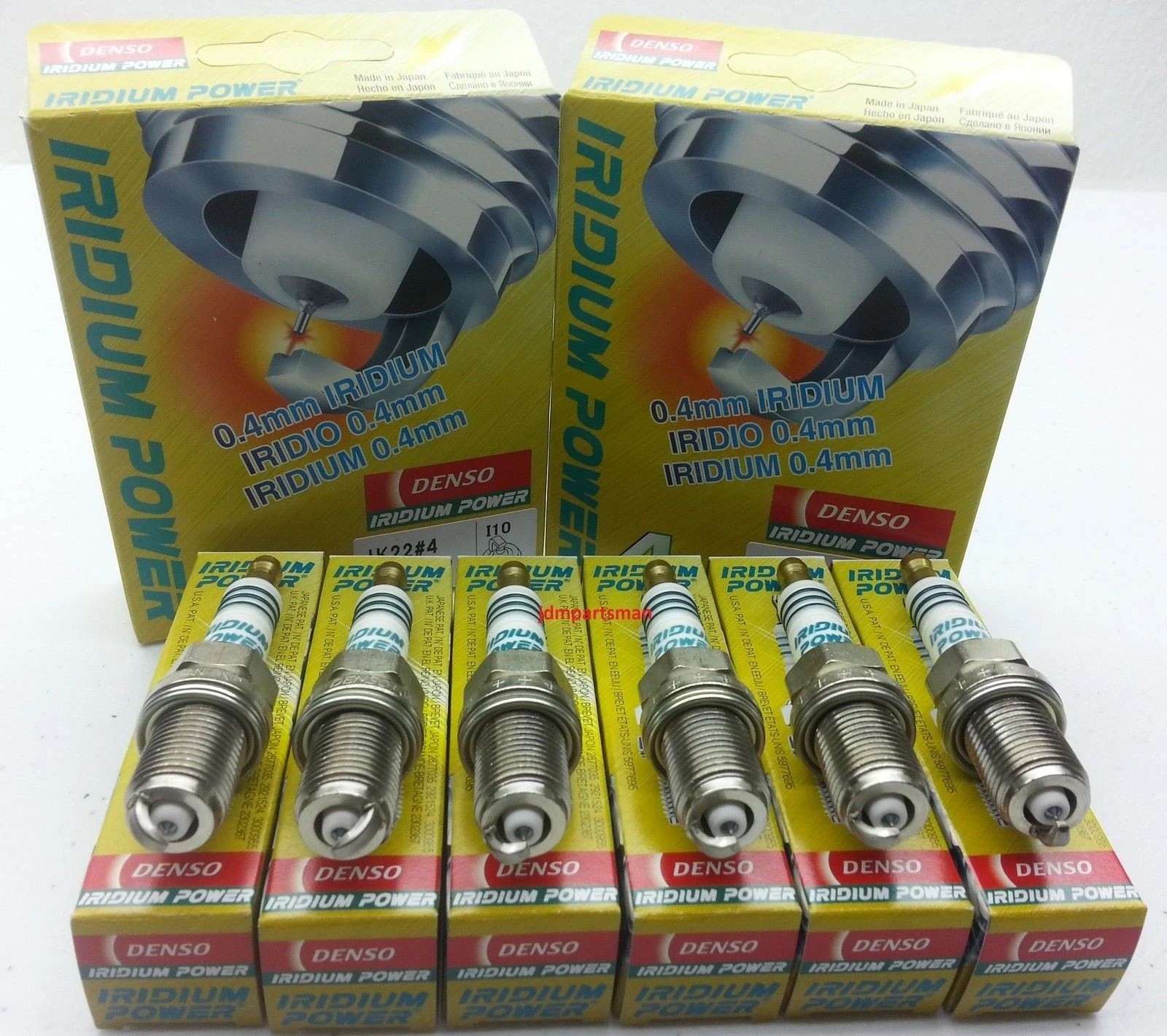 8-DENSO IQ16 Iridium High Power Spark Plug TOYOTA  HONDA MBZ More Spark
