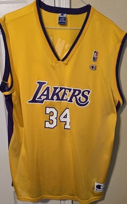 Shaquille O'Neal #34 Vintage 90's Los Angeles Lakers Champion