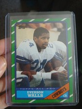 1986 Topps - Everson Walls #135