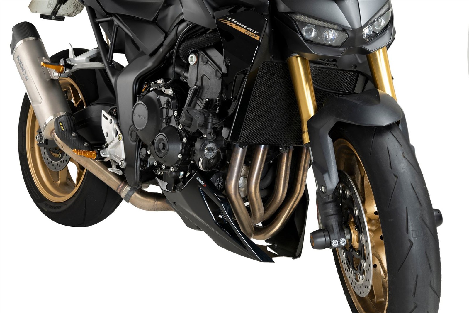 Puig Gloss Black Belly Pan Honda CB1000 Hornet SP 2025-2026