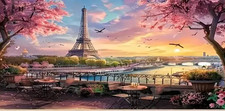 5D Diamond Art Paintings Landscapes and Landmarks multiple choices 40cmx80xm