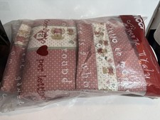 Completo Sacco Piumone Sfilabile Paracolpi E Federa Picci Rosso