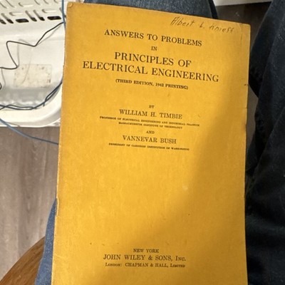 Principles of Electrical Engineering