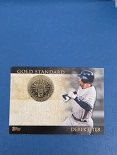 2012 Topps Gold Standard #GS-45 Derek Jeter New York Yankees BASEBALL Card z