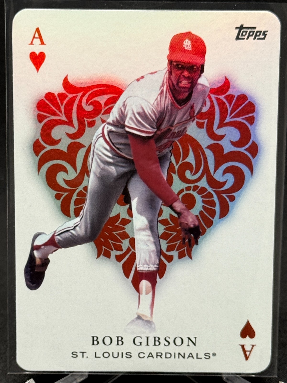 2023 Topps Series 1 - Bob Gibson - All Aces Insert - Cardinals