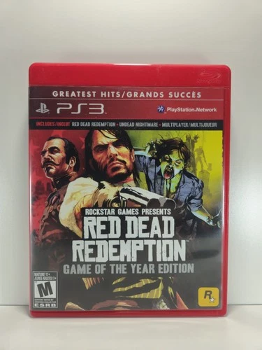 Red Dead Redemption Game of the Year Edition PS3 (PS3, PlayStation 3) CIB