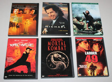 lot of 6 DVDs action adventure drama wholesale lot #46