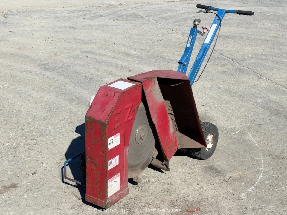 E-Z Trench EZ9100 2019 sierra de tierra suelo mini zanja excavación Honda bidadoo