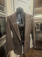Vintage Pierre Balmain Paris Multicolor Nude Blazer Sport Coat Small