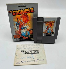 Nintendo NES - THE GOONIES II 2 - OVP CIB Komplett mit Anleitung vom H&auml;ndler ✓