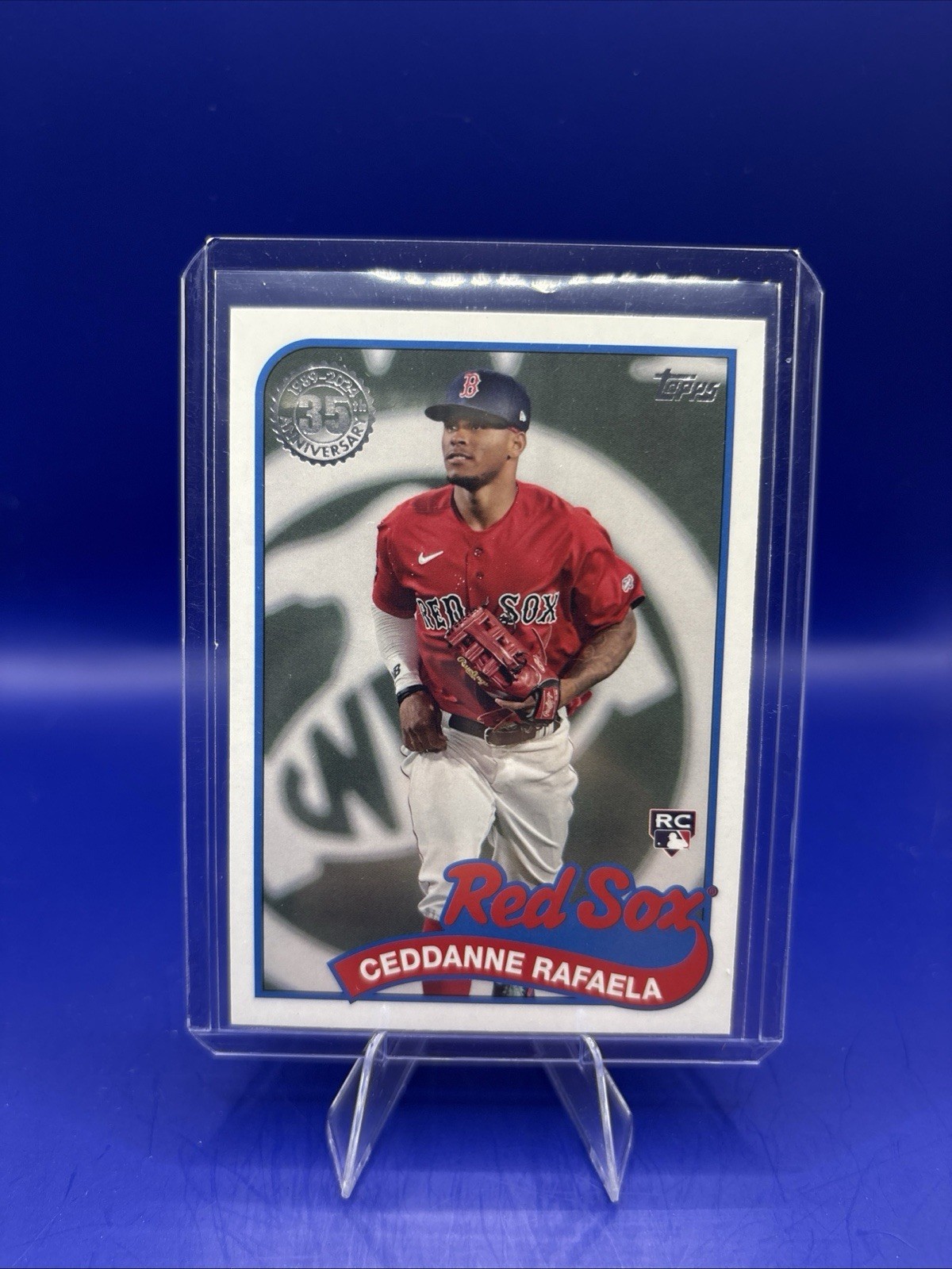 2024 Topps Series 1 - 1989 Topps Baseball Ceddanne Rafaela #89B-72 (RC)