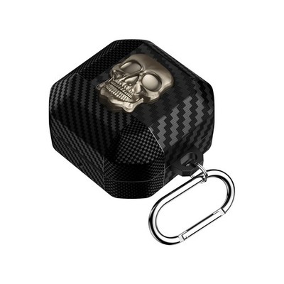Skull Lock For Samsung Galaxy Buds 4/ 4 Pro Shockproof Rugged Case with Keychain