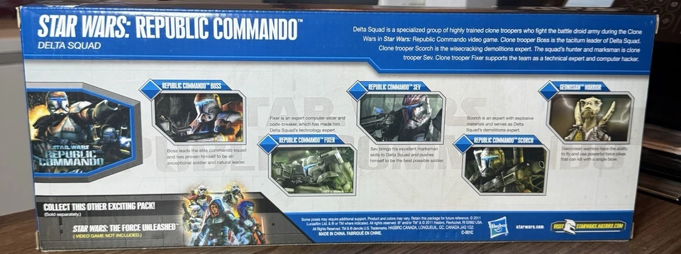 Star Wars Republic Commando Delta Squad Action Figure Toys R Us Exclusive RARE - Image 3 of 4