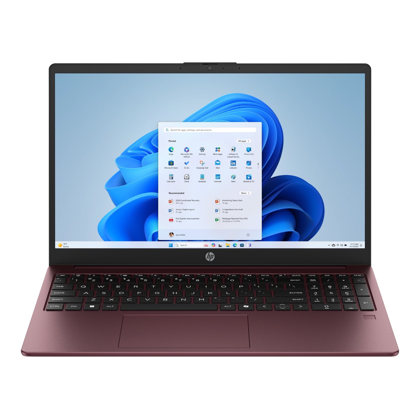 HP 15-fd0088WM 15.6" Laptop with SSD