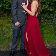 Sherri Hill Red Prom Dress